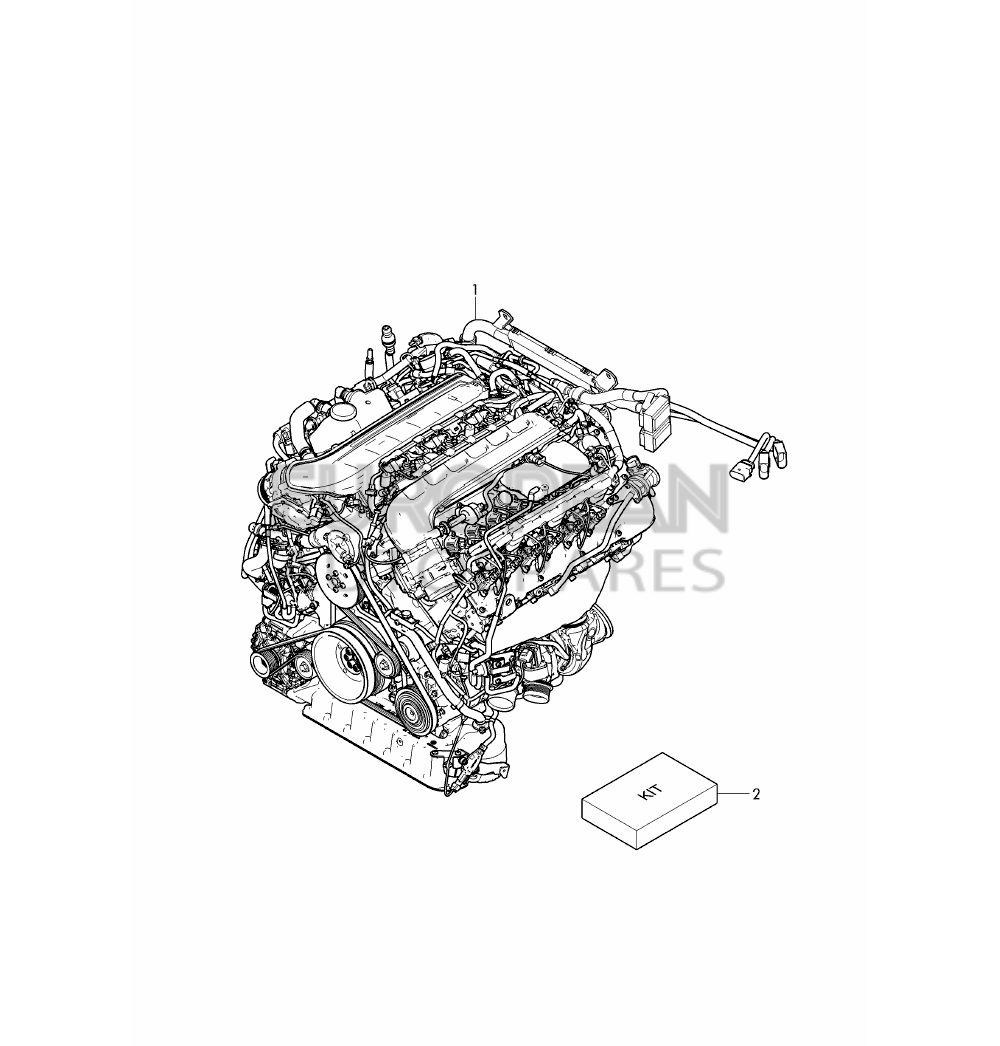 36A198115A-Bentley ASSEMBLY PARTS FOR ENGINE