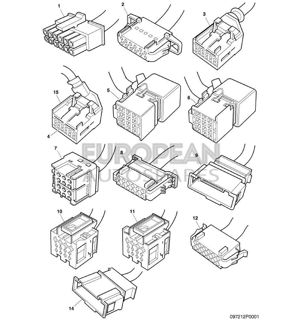 6Q0972883A-Bentley FLAT CONTACT HOUSING WITH