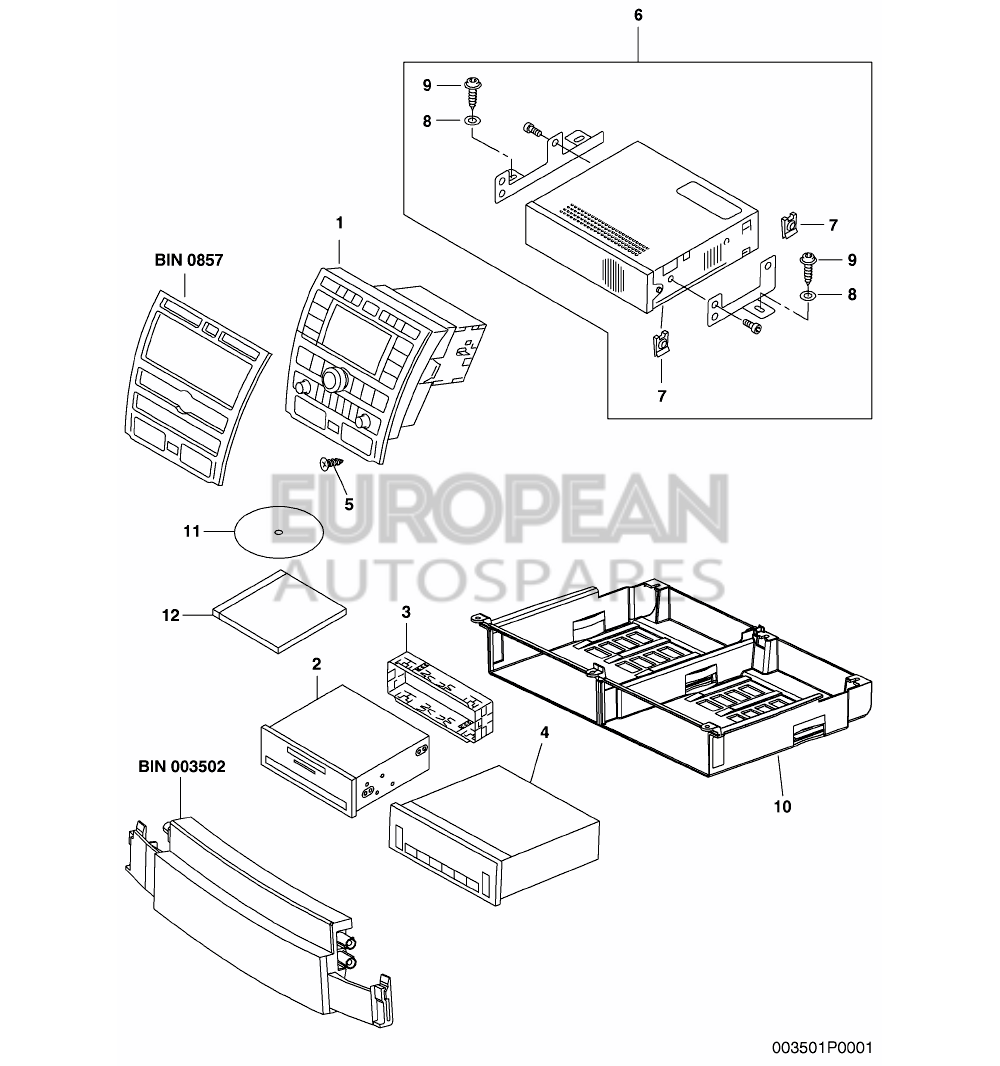 3W0035008-Bentley DISPLAY AND CONTROL UNIT 