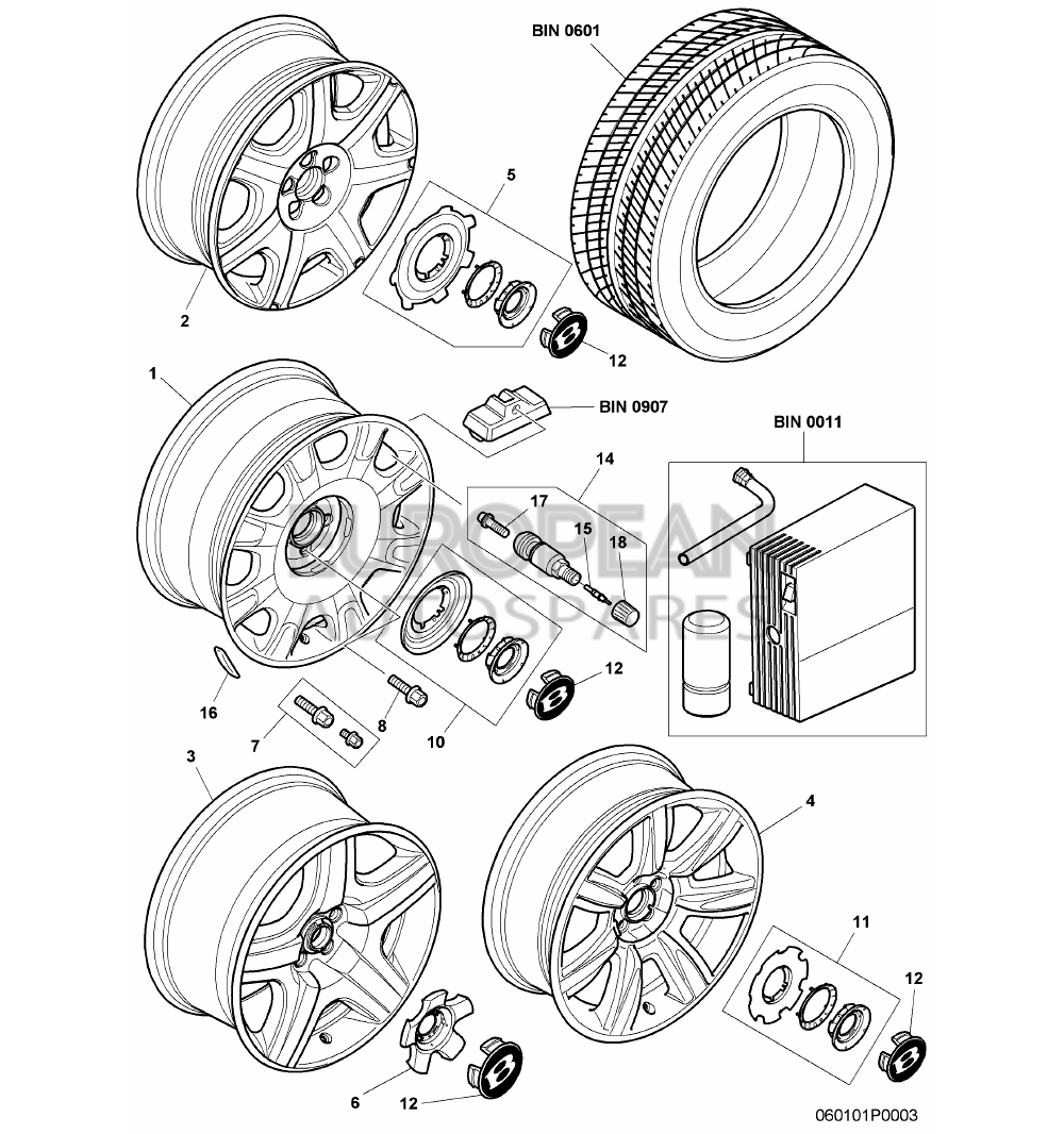 8D0601137D-Bentley wheel bolt, lockable contains: wheel bolt, lockable Wheel bolt adaptor