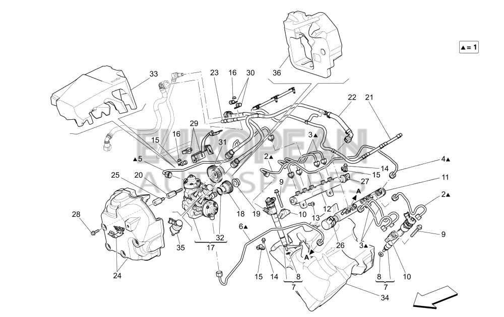 46328129-Maserati INJECTION PUMP CONTROL GEAR