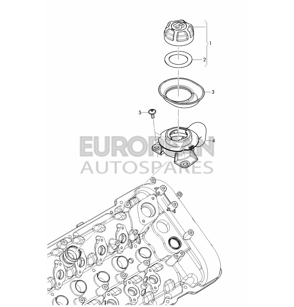 36A115301-Bentley ADAPTER FOR OIL FILLING  