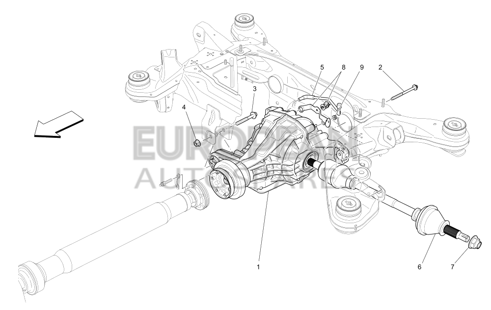 670037685-Maserati DIFFERENTIAL ASSEMBLY