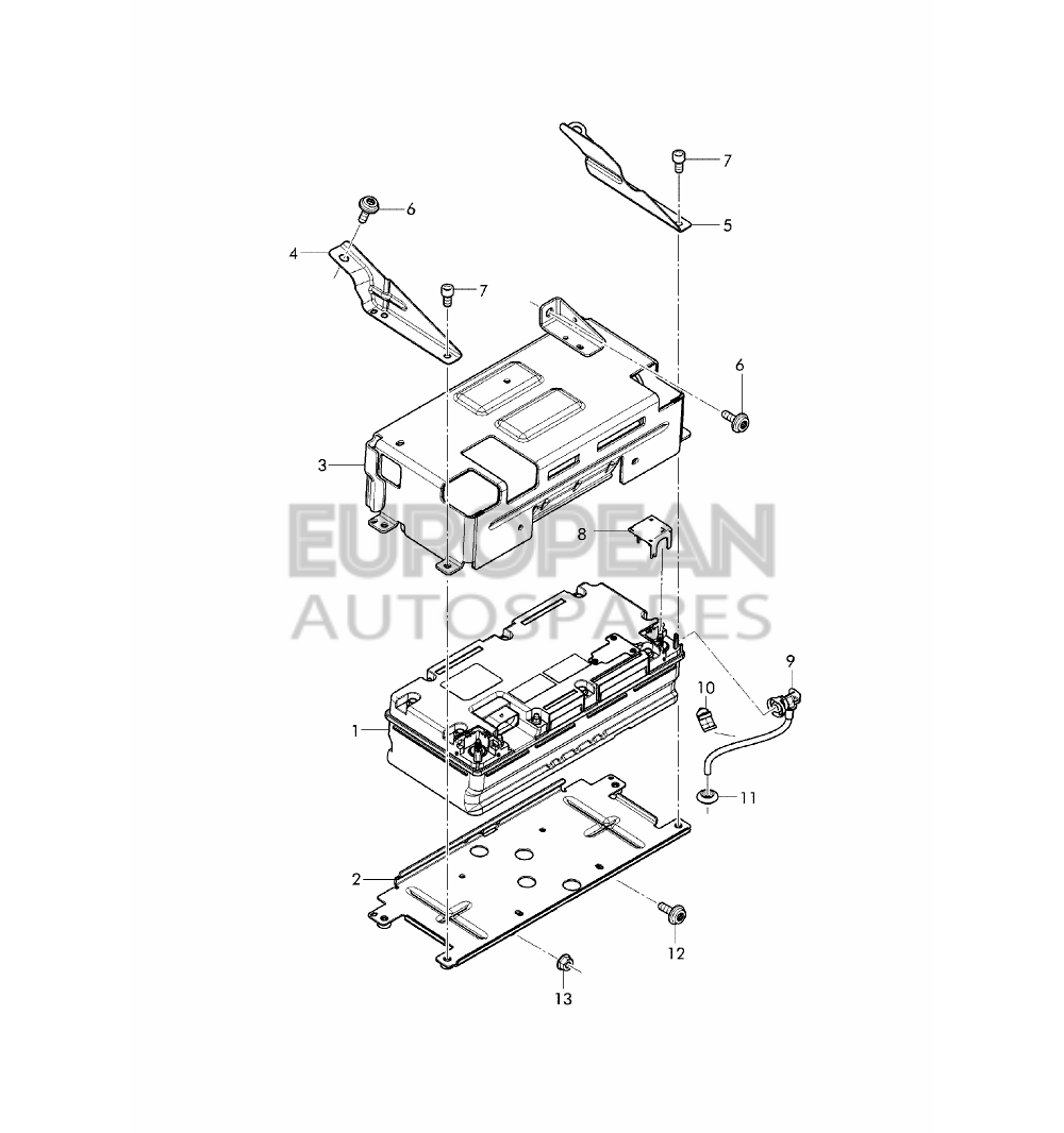 4M0915399F-Bentley BATTERY COVER            