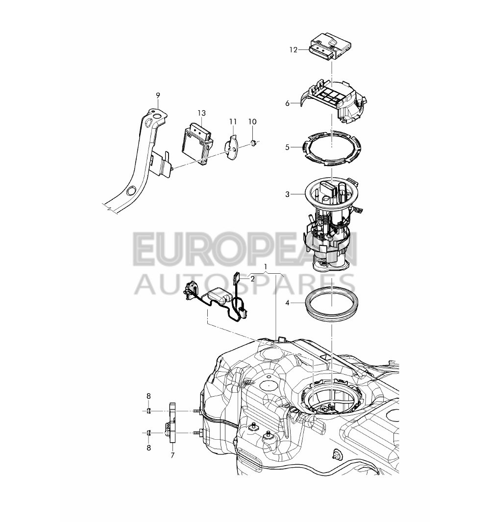 36A907732-Bentley RETAINER FOR CONTROL UNIT