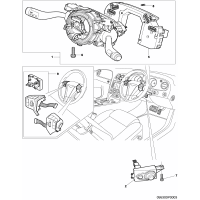steering column switch and trim F 3W-A-060 959>> 3W-B-070 350 F ZA-A-060 959>> ZA-B-070 350