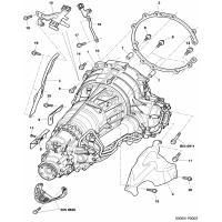 6 speed automatic transmission with central differential
