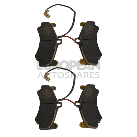 99735194802-Porsche 1 set of brake pads for di